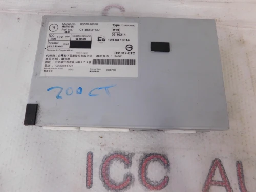 2011-2012 Lexus CT200h 8628076020 Used OEM Audio Amplifier