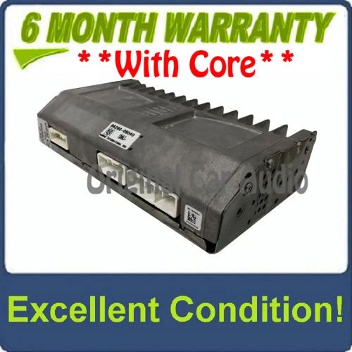 2011 Toyota Venza 8628008040 JBL Premium Audio Used OEM Audio Amplifier
