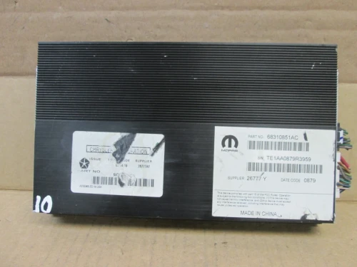 2018-2019 Jeep Cherokee 68310851 Used OEM Audio Amplifier