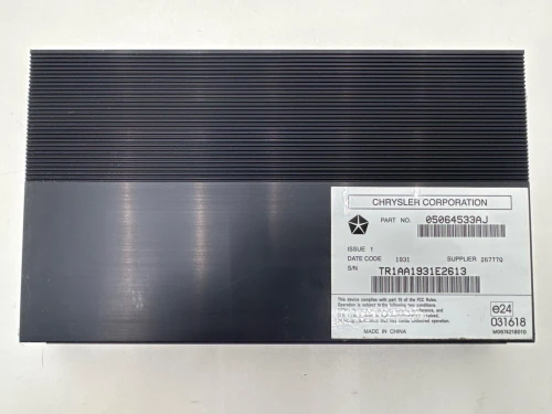 Jeep Grand Cherokee 5064533AJ Used OEM Audio Amplifier
