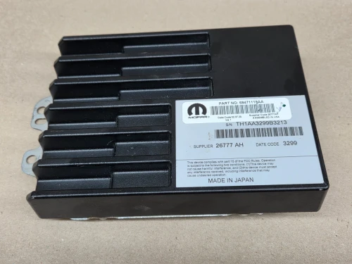 2018-2021 Jeep Wrangler 68471120AA JL Used OEM Audio Amplifier