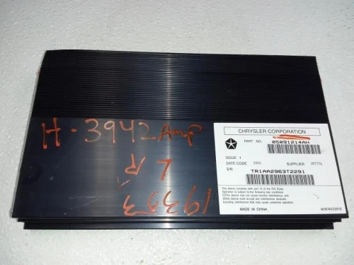 2011-2016 Jeep Grand Cherokee 5091214AH Used OEM Audio Amplifier