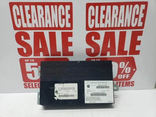 2014 Jeep Cherokee 05091674AF 05091969AF Used OEM Audio Amplifier
