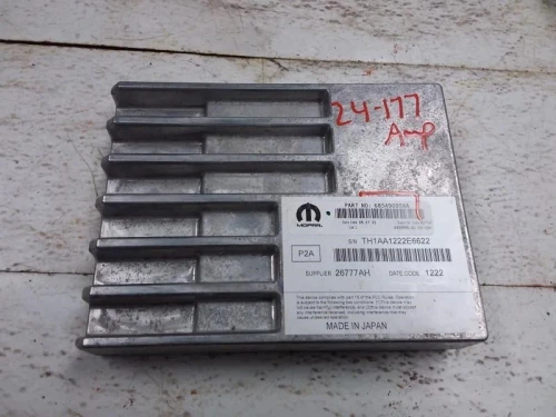 2022 Jeep Wagoneer 68549095AA 9 Speaker Used OEM Audio Amplifier