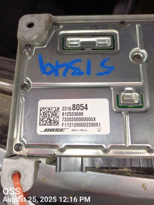 2014-2015 Cadillac ATS 23168054 Bose Used OEM Audio Amplifier