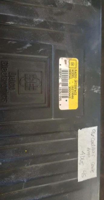 1996 Cadillac Eldorado 16219946 Used OEM Audio Amplifier
