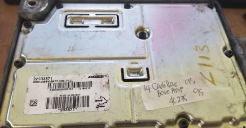 2014 Cadillac 22933871 Used OEM Audio Amplifier