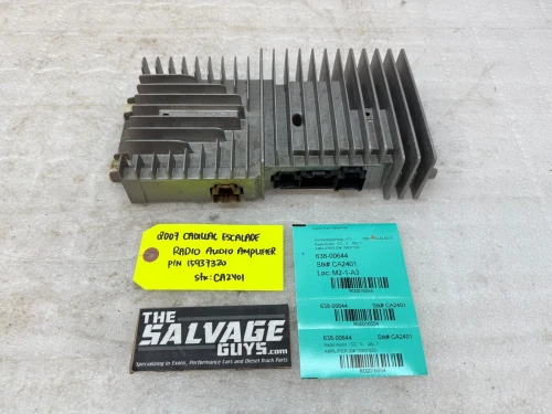 Cadillac Escalade 15937320 Bose Used OEM Audio Amplifier