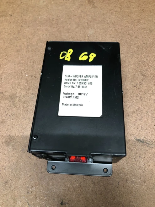 Pontiac G8 92158092 Subwoofer Used OEM Audio Amplifier