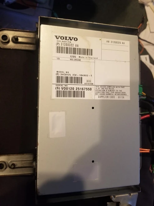 2011-2015 Volvo S60 31350322AA 31350322 31350325 Used OEM Audio Amplifier