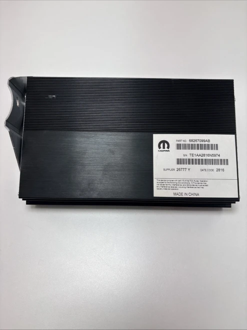 2013-2018 Ram 3500 68267099AB Alpine Used OEM Audio Amplifier
