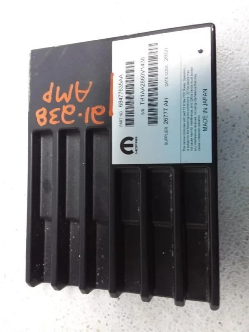 2021 Ram 68477635AA Used OEM Audio Amplifier