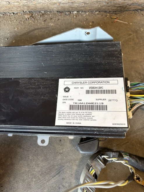 2010-2012 Ram 05064418 Used OEM Audio Amplifier