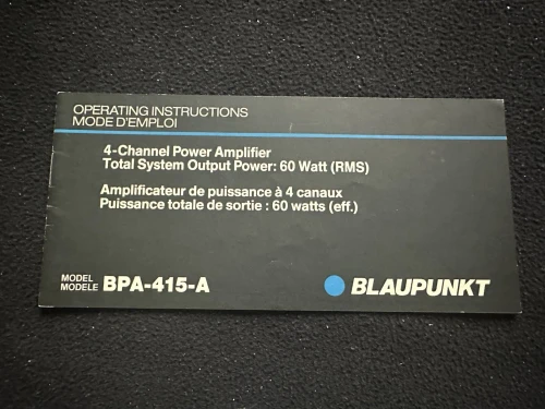 1984-1986 Porsche 911 Used OEM Audio Amplifier