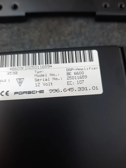 1996-2004 Porsche Boxster 99664533101 Used OEM Audio Amplifier
