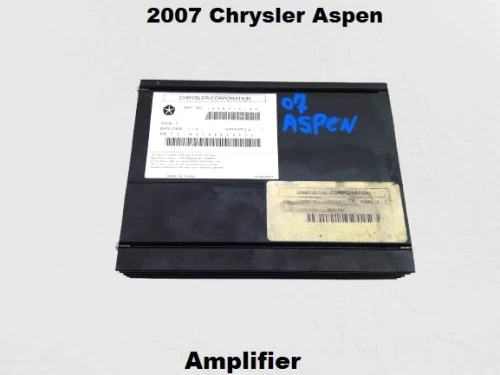 2007 Chrysler Aspen 5064141AC Used OEM Audio Amplifier