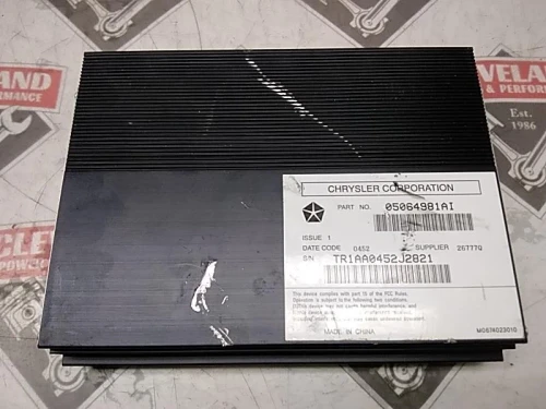 2011-2020 Chrysler 05064981AI Used OEM Audio Amplifier