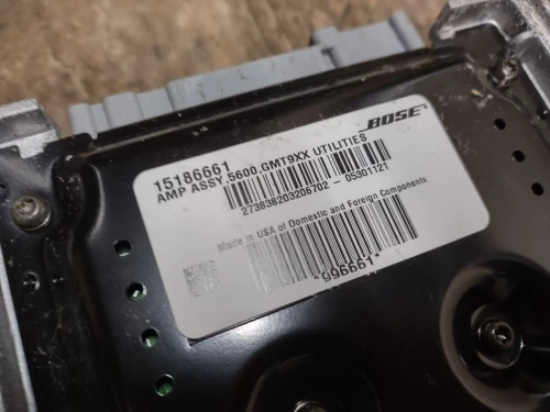 2007-2014 GMC Suburban 15186661 Used OEM Audio Amplifier