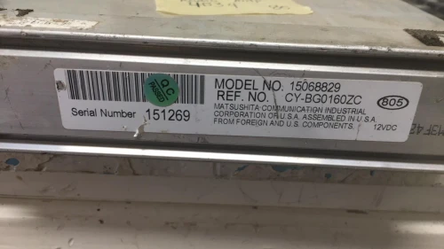2002 GMC 15068829 Used OEM Audio Amplifier