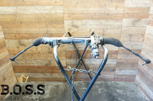12-16 MERCEDES BENZ SLK350 RWD POWER STEERING GEAR RACK & PINION W/ TIE ROD OEM used OEM rack and pinion