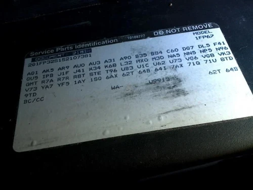 1995 Chevrolet Camaro Used OEM EVAP Vapor Charcoal Canister