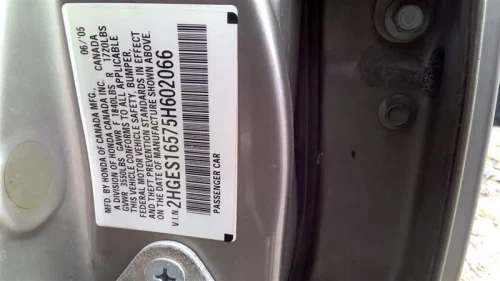 2005 Honda Civic Used OEM EVAP Vapor Charcoal Canister