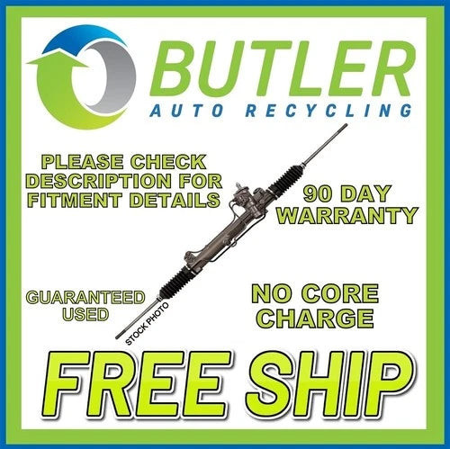 89K Mile F-150 Steering Power Rack & Pinion Hydraulic Power OEM WTY 90Day Warran used OEM rack and pinion