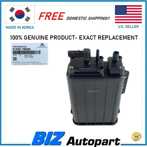 2015-2017 Hyundai Accent 314201W600 Used OEM EVAP Vapor Charcoal Canister