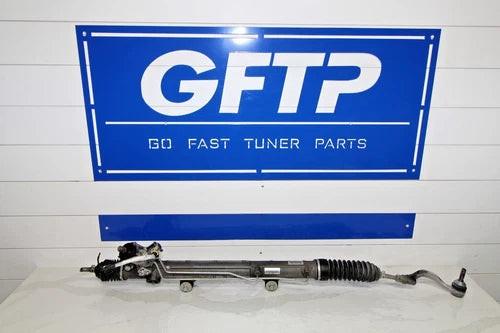 14-19 JAGUAR F-TYPE R OEM POWER STEERING RACK & PINION ASSEMBLY *BROKEN TIE ROD* used OEM rack and pinion