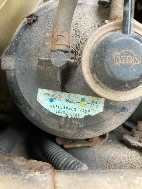 1979-1983 Nissan 14950P8201 Used OEM EVAP Vapor Charcoal Canister