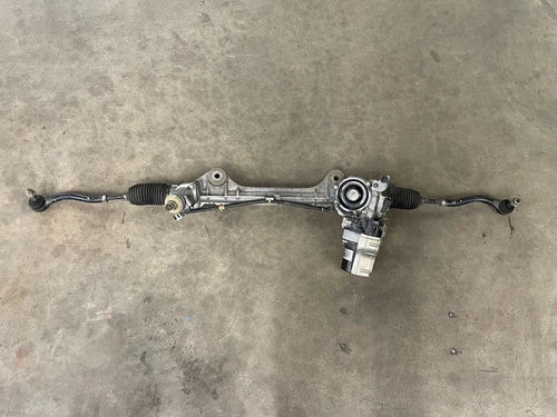2017-2020 INFINITI Q60 RWD POWER STEERING GEAR RACK & PINION MODULE OEM LOT2530 used OEM rack and pinion