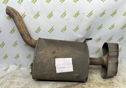 2009-2011 Acura TL Right/Passenger Used OEM Exhaust Muffler