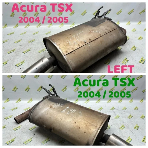 2004-2005 Acura TSX Left & Right Used OEM Exhaust Muffler