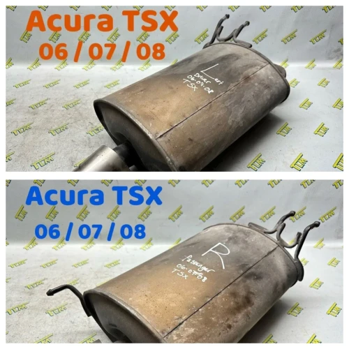 2006-2008 Acura TSX Left & Right Used OEM Exhaust Muffler