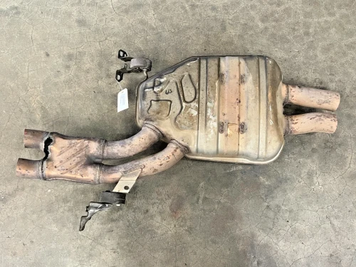2012-2018 Audi A6 3.0L Center AWD Used OEM Exhaust Muffler