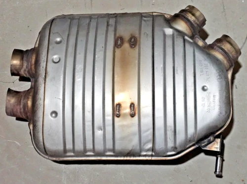 2013 Audi S5 8K0253411AD 3.0L Center Used OEM Exhaust Muffler