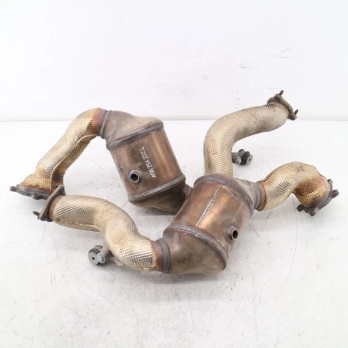 2018 Audi S6 4.0L Left & Right Used OEM Exhaust Muffler
