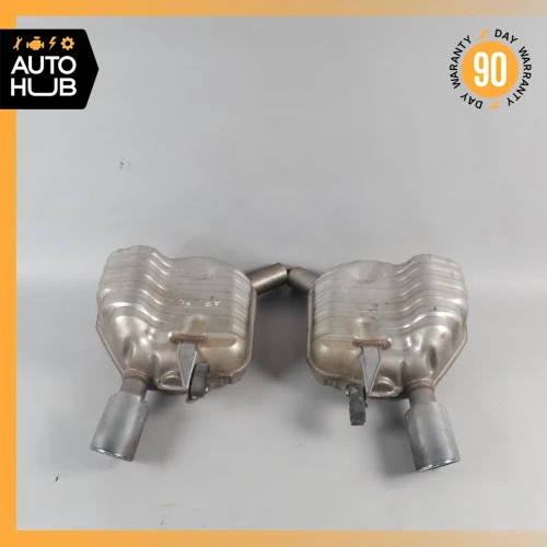 2012-2015 Audi A6 3.0L Left & Right Used OEM Exhaust Muffler