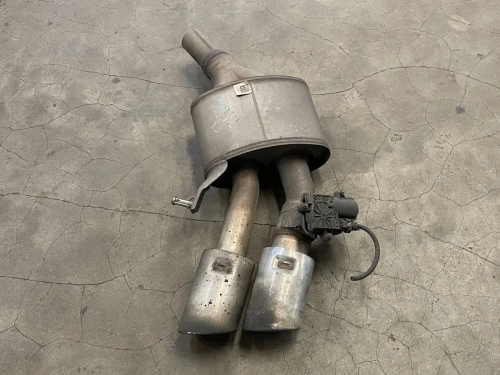 2018-2022 Audi S4 3.0L Left/Driver Rear Used OEM Exhaust Muffler