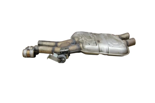 2013-2018 Audi S8 4H0253411F 4.0L Center Used OEM Exhaust Muffler