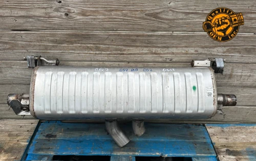 2020-2025 Audi SQ7 4M0253611AF Rear Used OEM Exhaust Muffler