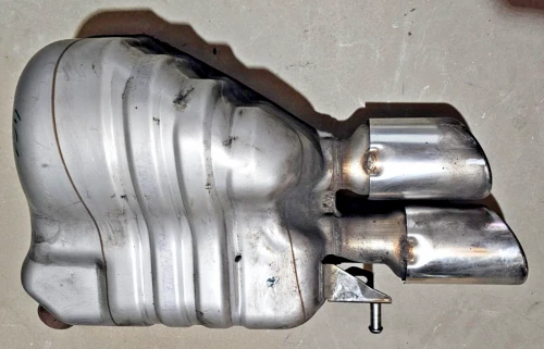 2013 Audi S5 8K0253611BC 3.0L Right/Passenger Rear Used OEM Exhaust Muffler