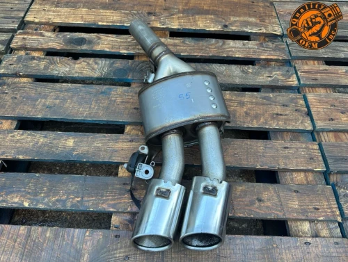 2018-2023 Audi S5 3.0L Left/Driver Rear Used OEM Exhaust Muffler