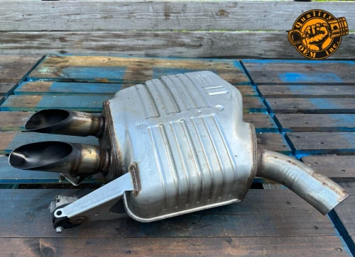 2019-2021 Audi A8 Right/Passenger Rear Used OEM Exhaust Muffler