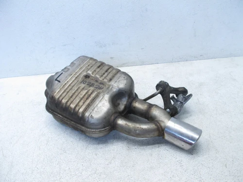 2004-2005 Audi S4 Left/Driver Rear Used OEM Exhaust Muffler