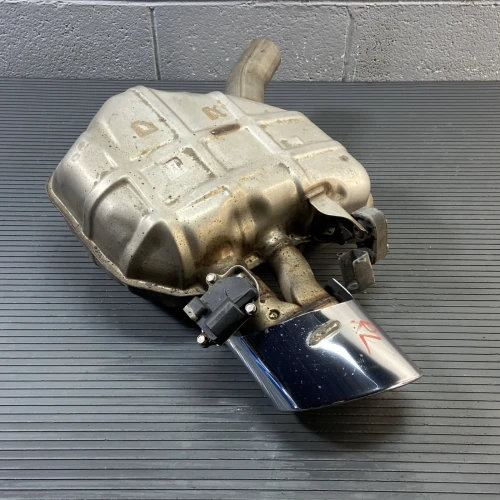 2018-2025 Audi RS5 2.9L Left/Driver Rear Used OEM Exhaust Muffler