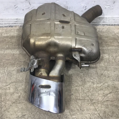 2018-2023 Audi A4 8W0253611Q Left/Driver Rear Used OEM Exhaust Muffler