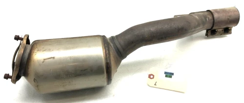 2011-2015 Audi Q7 3.0L Left/Driver Front Used OEM Exhaust Muffler