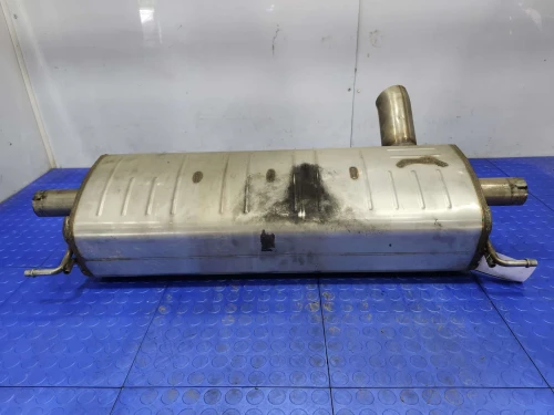 2017-2019 Audi Q7 4M0253181AN 3.0L Rear Used OEM Exhaust Muffler