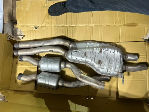 Audi A4 Left & Right Used OEM Exhaust Muffler